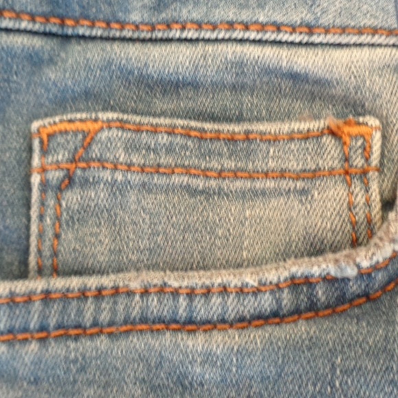 ZARA jeans medium rise straight sz 26 - Picture 4 of 10